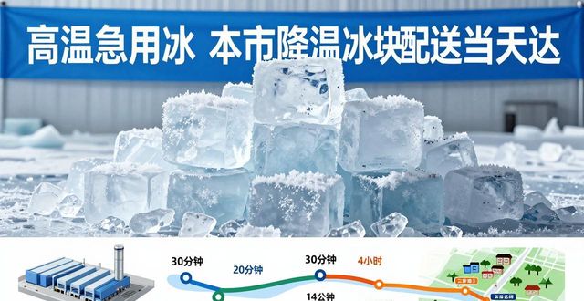 降温冰块配送流程_高效靠谱冰块运输_荔湾降温冰块配送